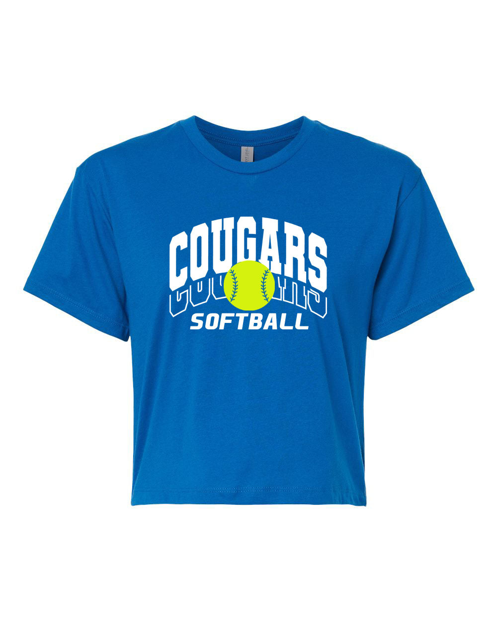 Kittatinny Softball Crop Top Design 2