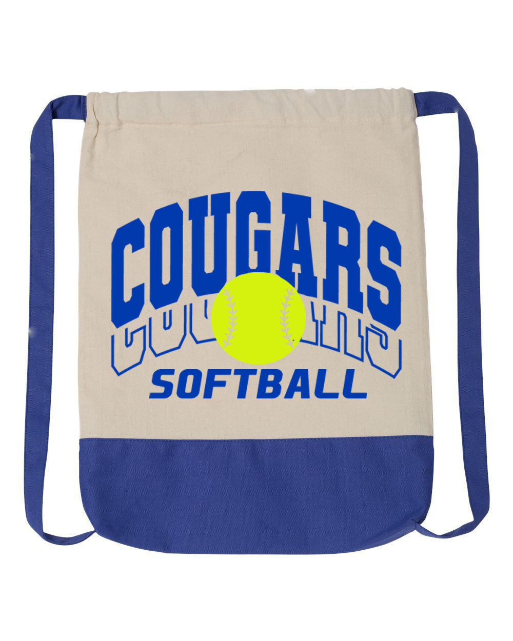 Kittatinny Softball Drawstring Bag Design 2