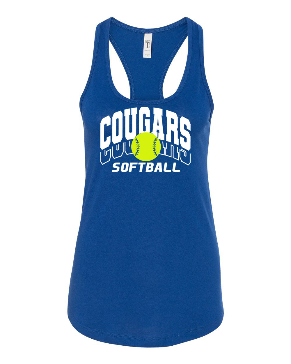 Kittatinny Softball Tank Top Design 2