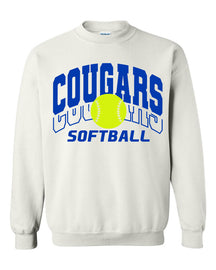 Kittatinny Softball non hooded sweatshirt Design 2