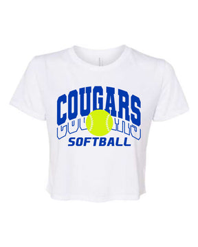 Kittatinny Softball Crop Top Design 2