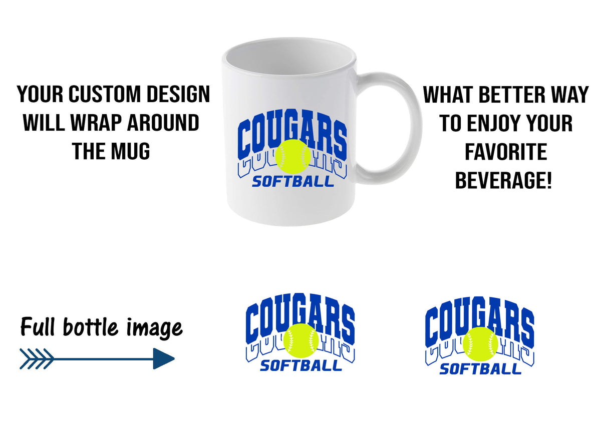 Kittatinny Softball Design 2 Mug