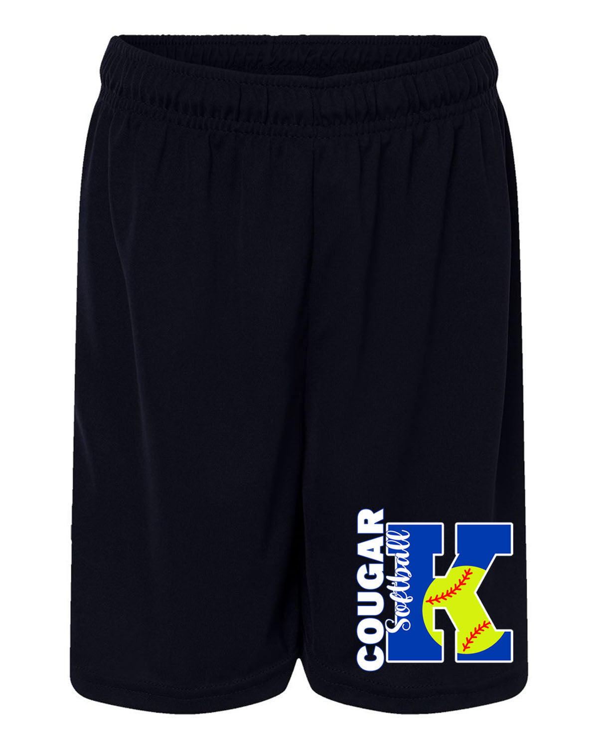 Kittatinny Softball Performance Shorts Design 5