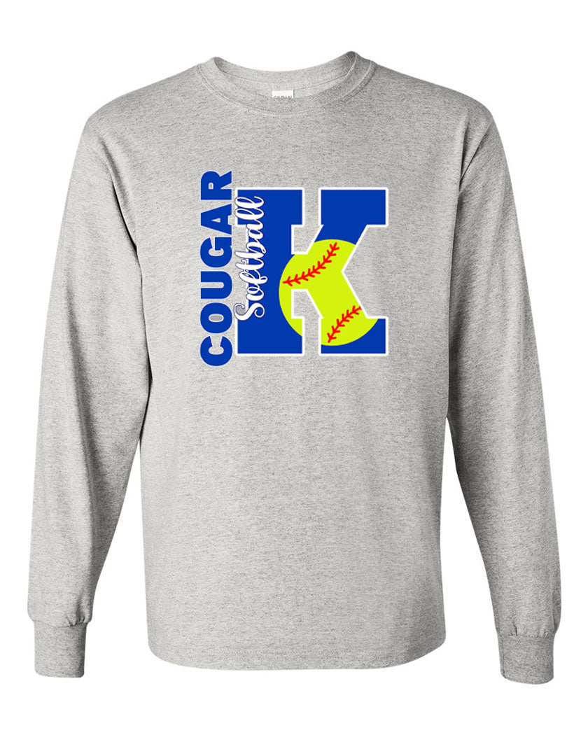 Kittatinny Softball Long Sleeve Shirt Design 5