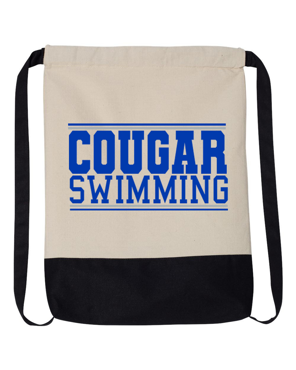 Kittatinny Swimming Drawstring Bag Design 1