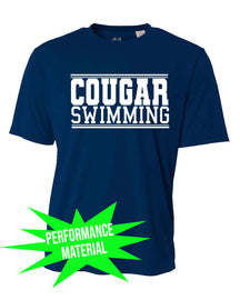 Kittatinny Swimming Performance Material T-Shirt Design 1