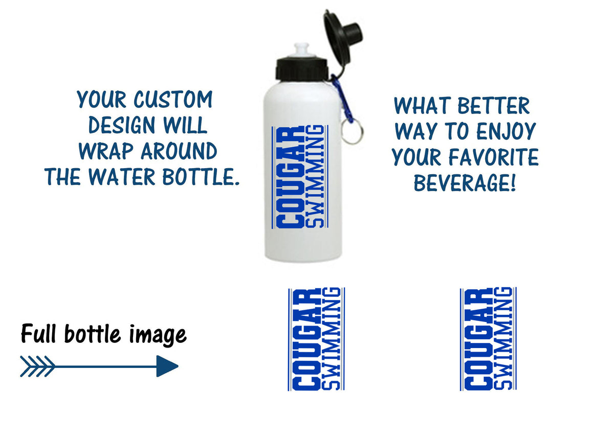 Kittatinny Swimming Design 1 Water Bottle