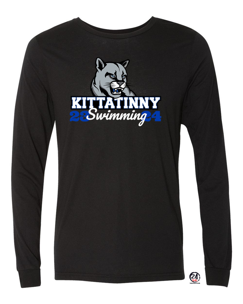 Kittatinny Swimming Design 2 Long Sleeve Shirt