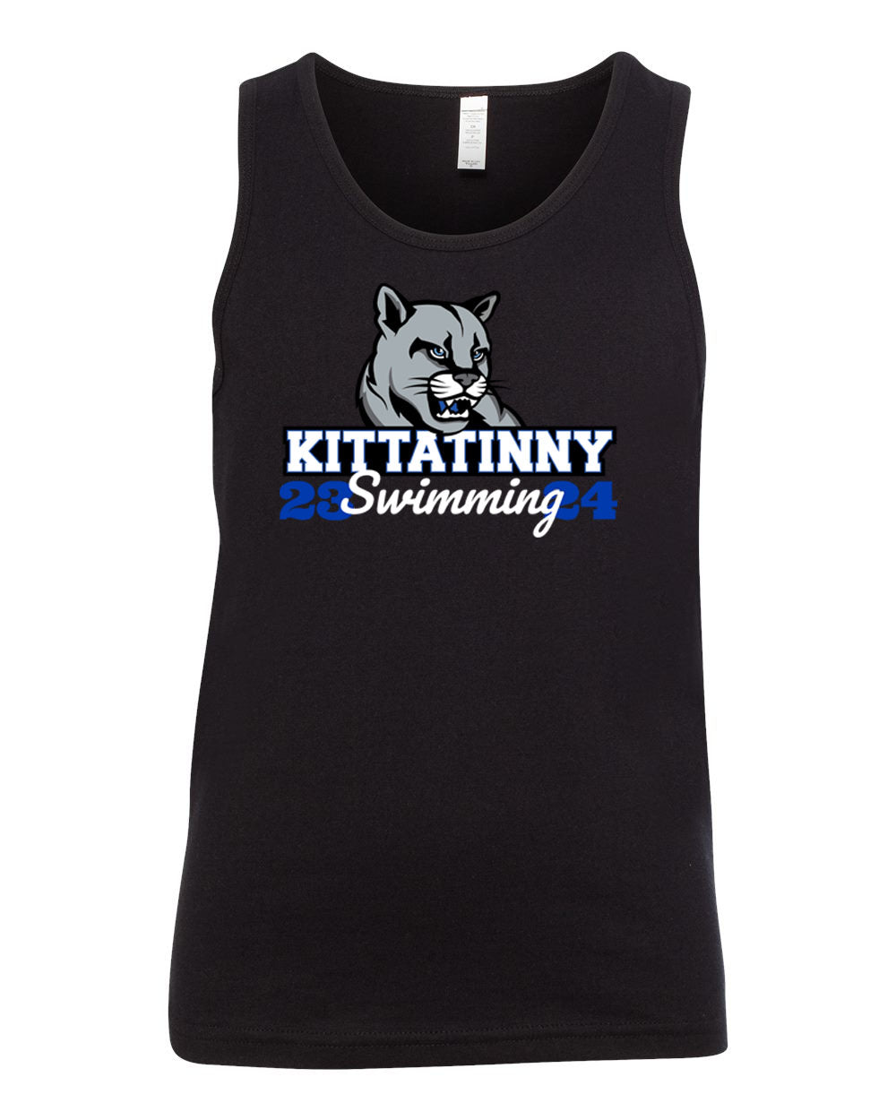 Kittatinny Swimming design 2 Muscle Tank Top
