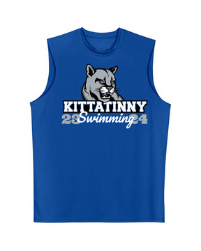 Kittatinny Swimming Men's Performance Tank Top Design 2