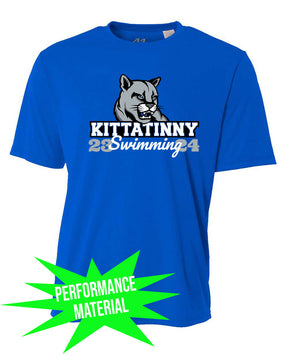 Kittatinny Swimming Performance Material T-Shirt Design 2