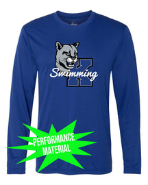 Kittatinny Swimming Performance Material Design 3 Long Sleeve Shirt