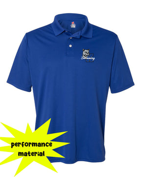 Kittatinny Swimming Performance Material Polo T-Shirt Design 3