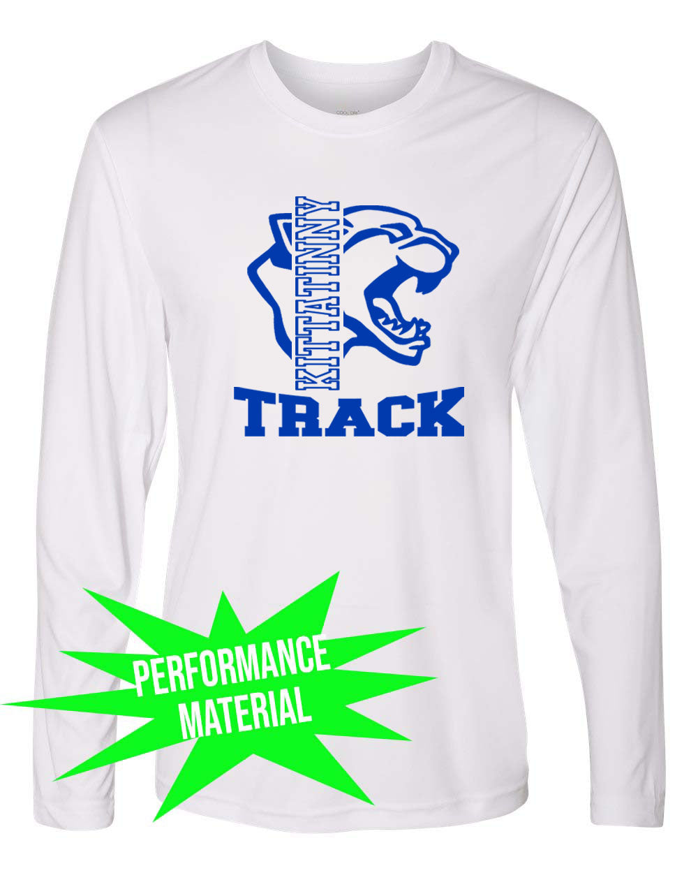 Kittatinny Track Performance Material Design 8 Long Sleeve Shirt