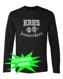 Kittatinny Weight Room Performance Material Design 1 Long Sleeve Shirt