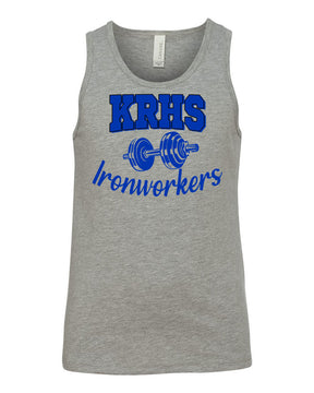 Kittatinny Weight Room design 1 Ladies Muscle Tank Top