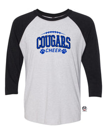 Kittatinny Cheer raglan shirt Design 13