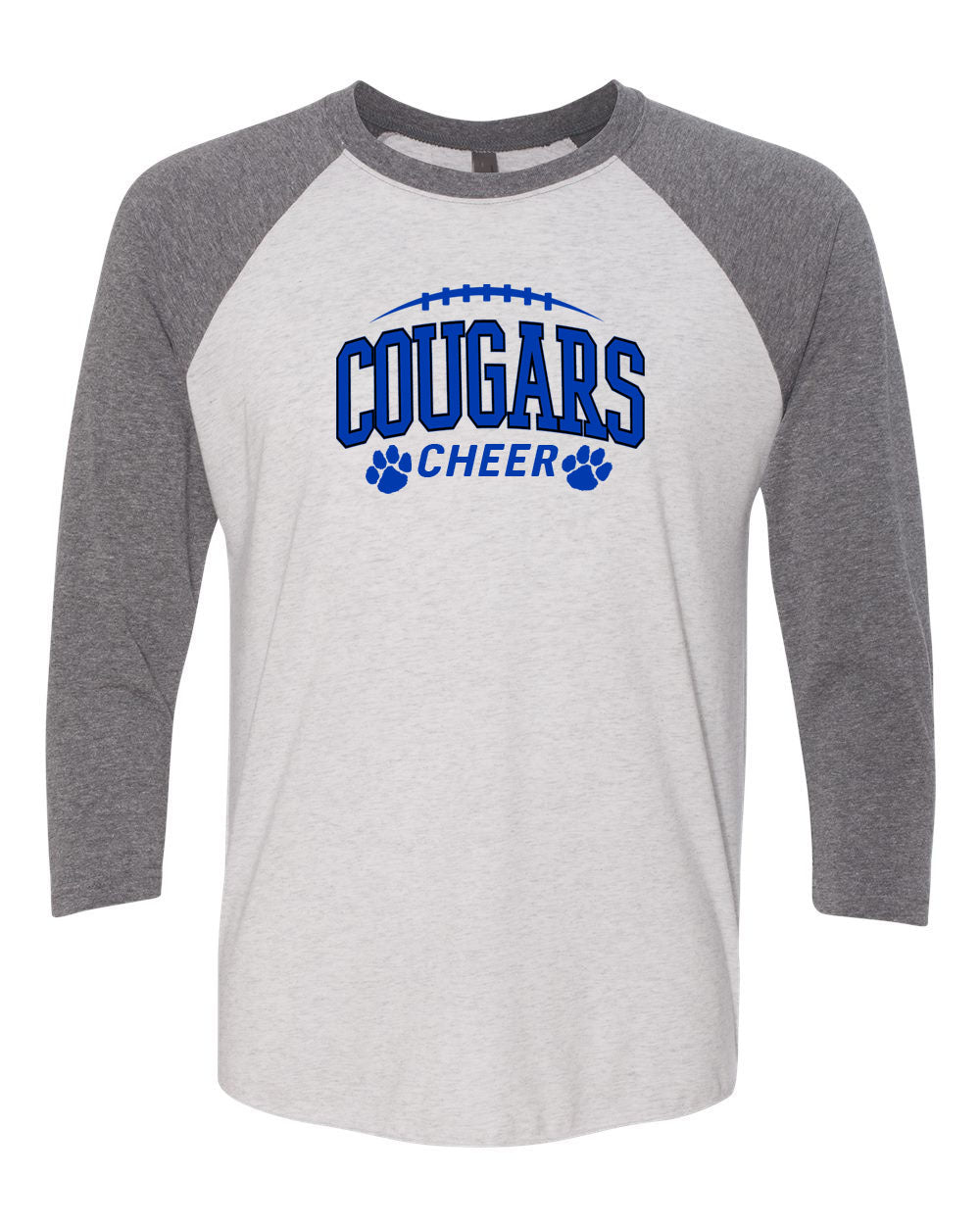 Kittatinny Cheer raglan shirt Design 13