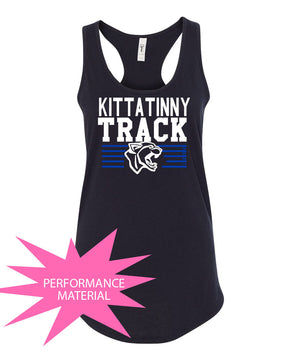 Kittatinny Track Performance Racerback Tank Top Design 5