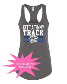 Kittatinny Track Performance Racerback Tank Top Design 5