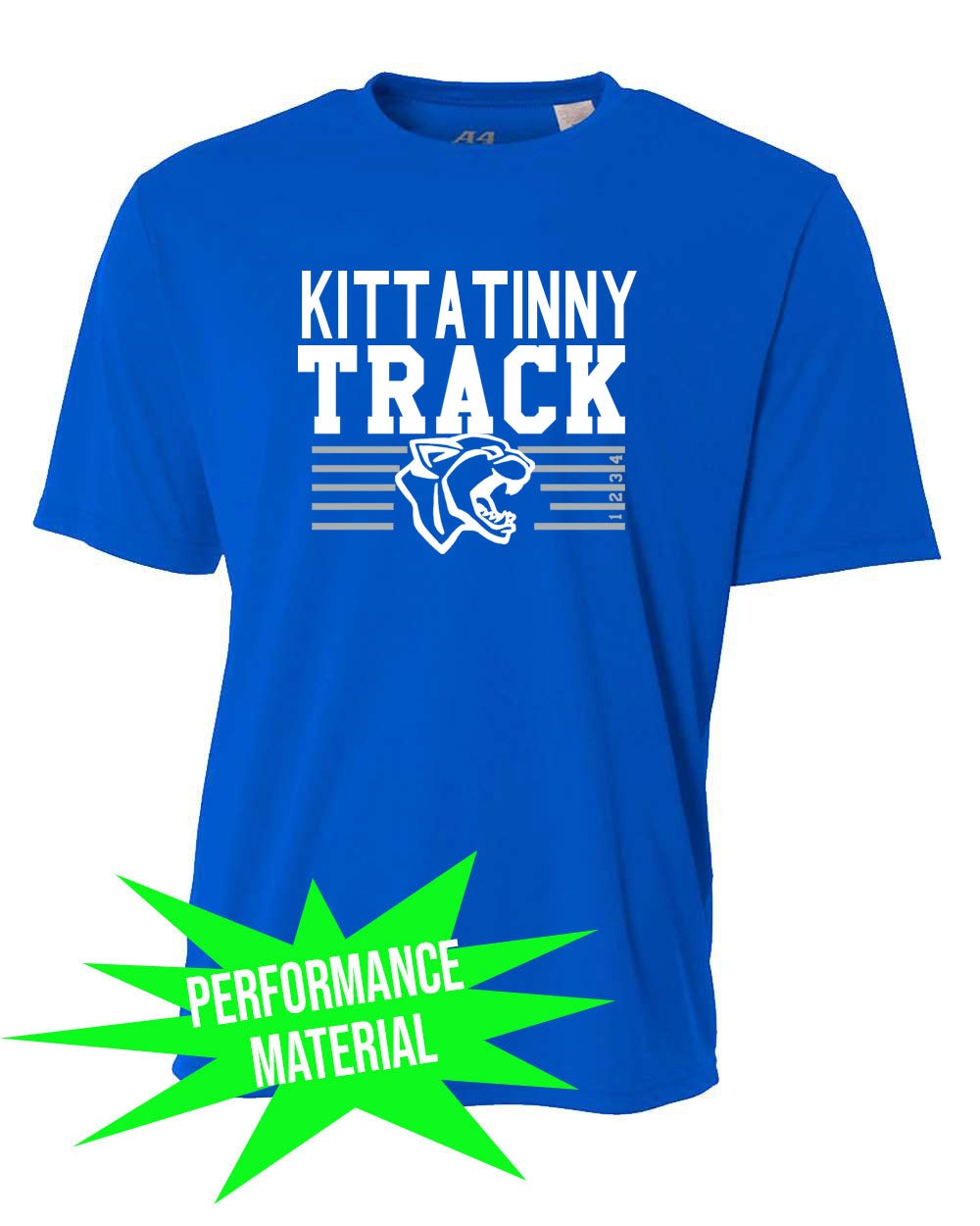 Kittatinny Track Performance Material design 5 T-Shirt