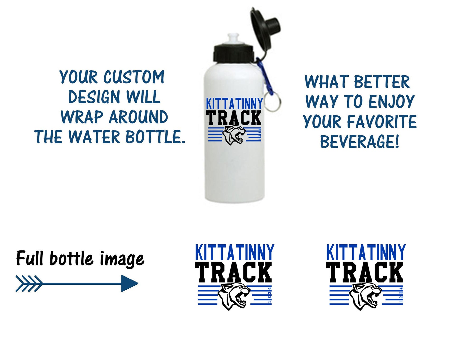Kittatinny Track Design 5 Water Bottle