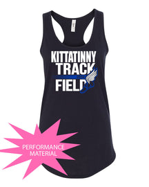 Kittatinny Track Performance Racerback Tank Top Design 6