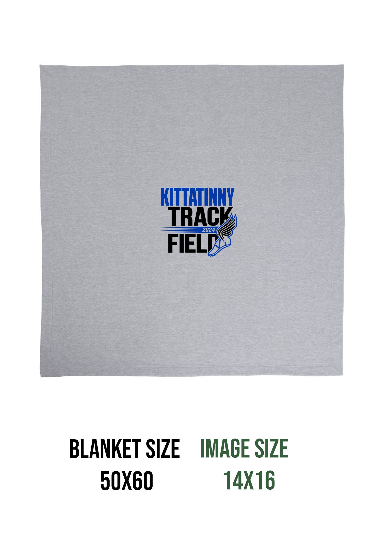 Kittatinny Track Design 6 Blanket