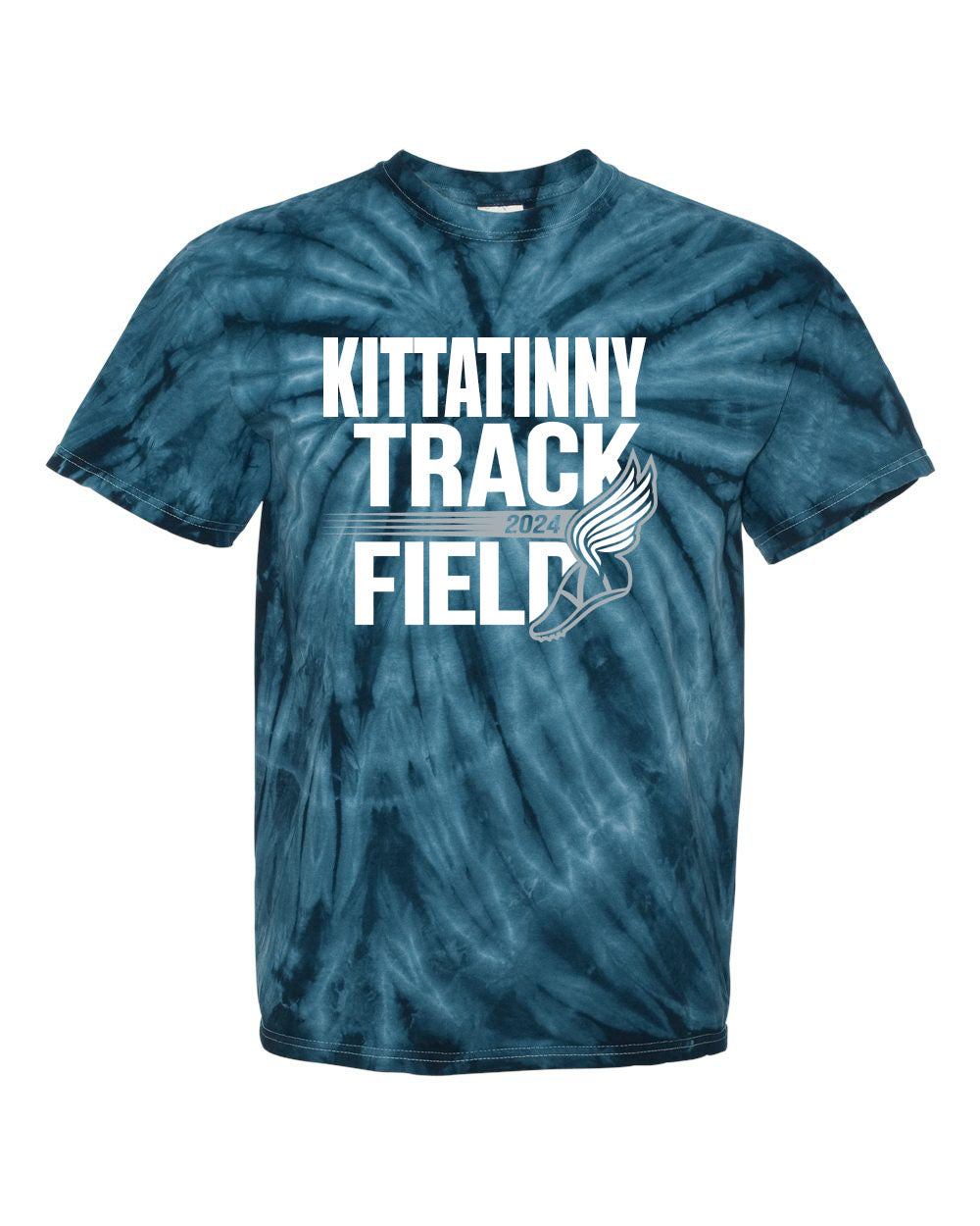 Kittatinny Track Tie Dye t-shirt Design 6