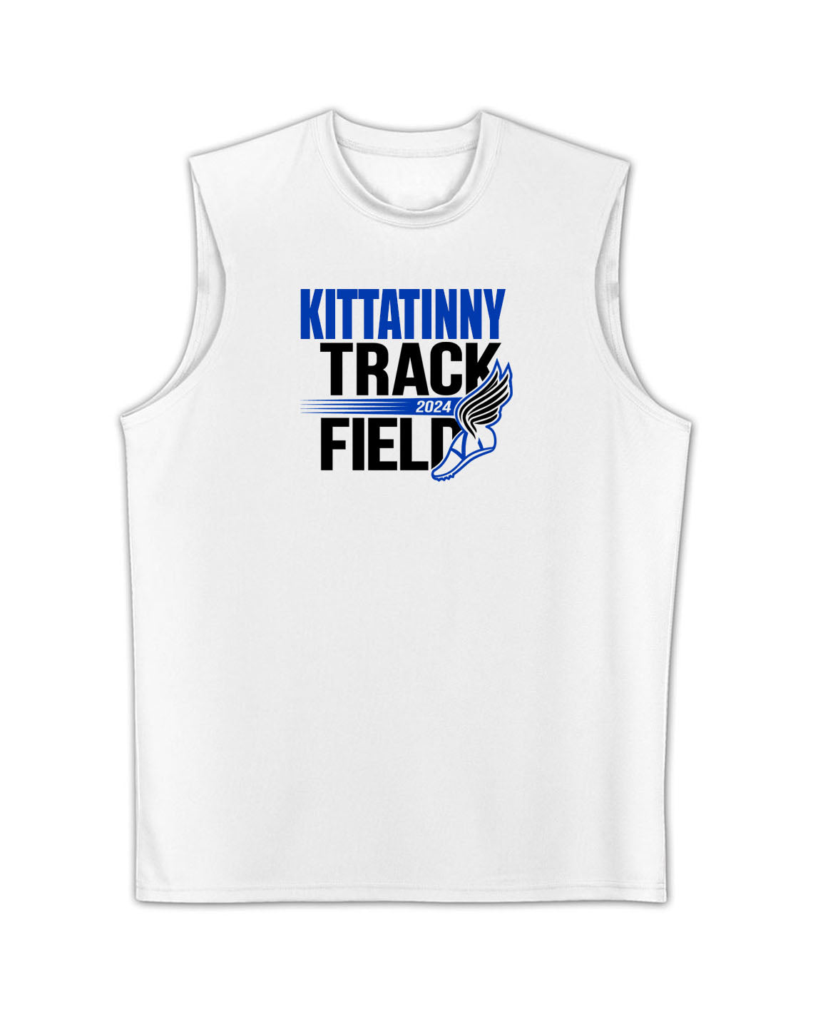 Kittatinny Track Men's Performance Tank Top Design 6
