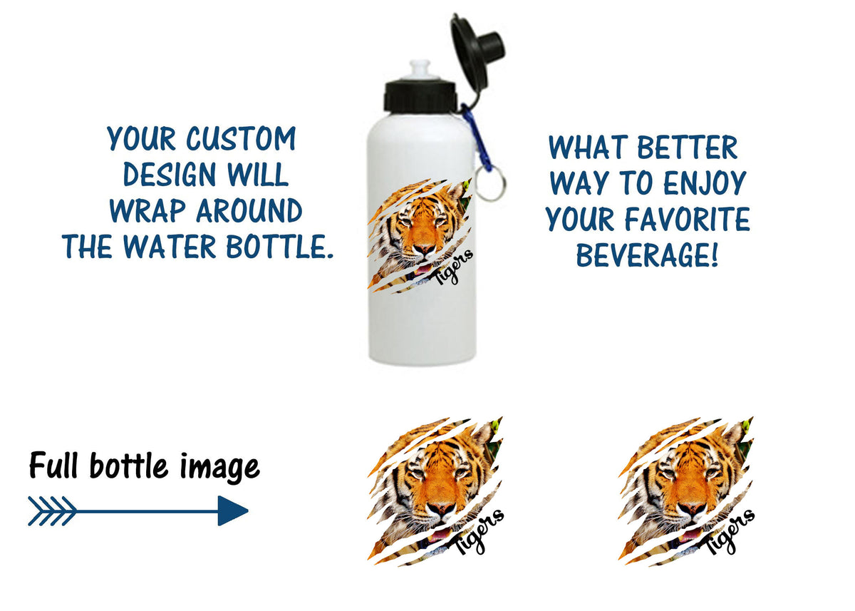 Lafayette Tigers Design 10 Water Bottle