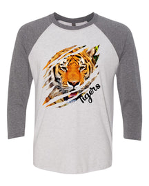 Lafayette Tigers Design 10 raglan shirt