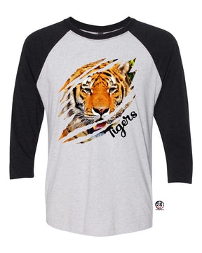 Lafayette Tigers Design 10 raglan shirt