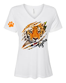 Lafayette Tigers Design 10 V-neck T-Shirt