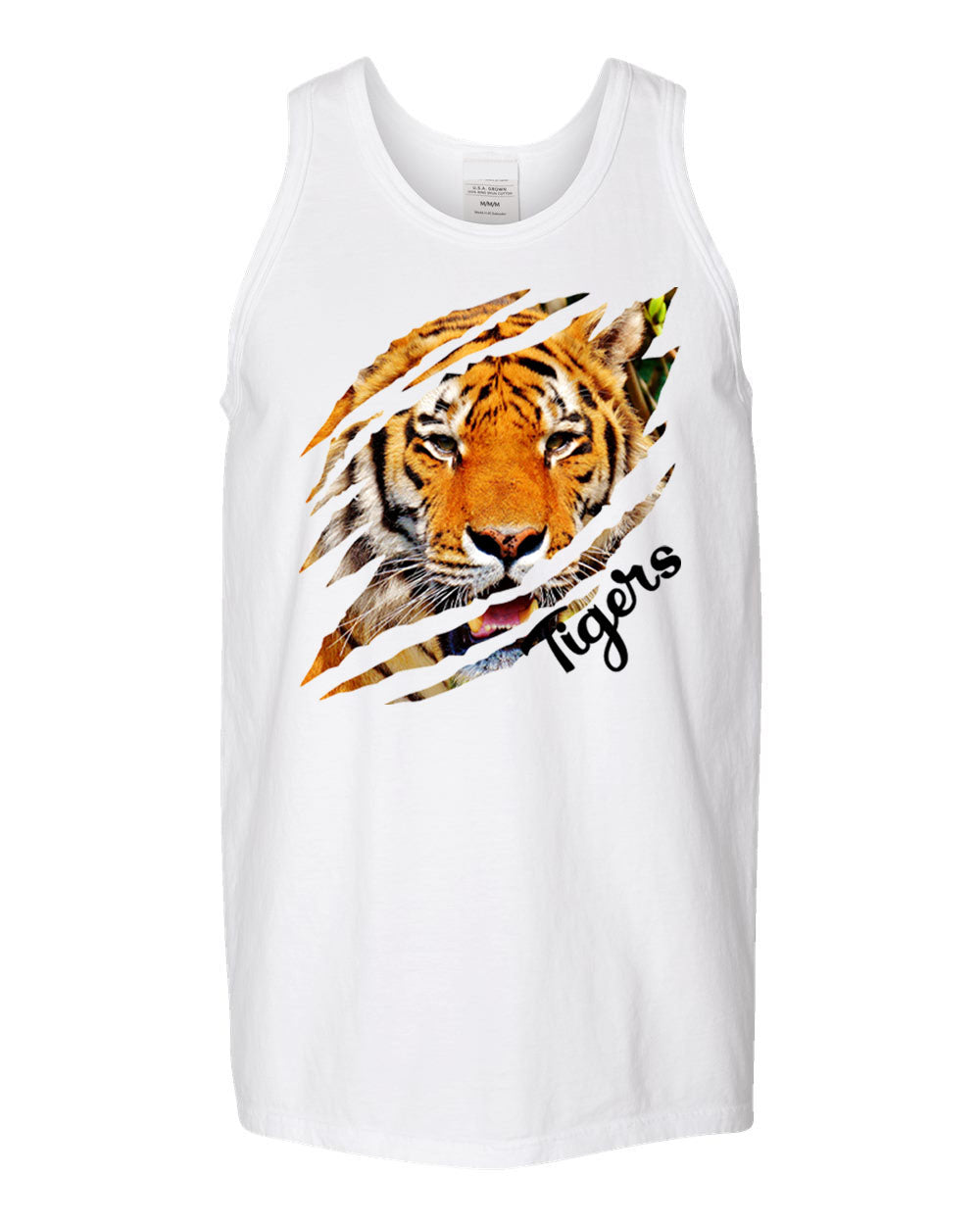 Tigers design 10 Muscle Tank Top