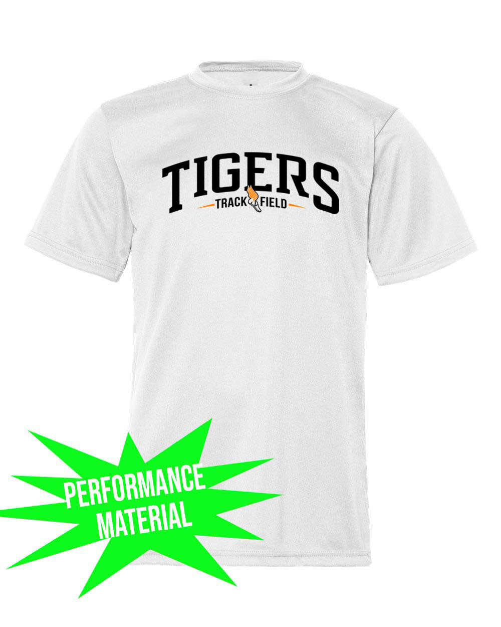 Lafayette Track Performance Material T-Shirt Design 1