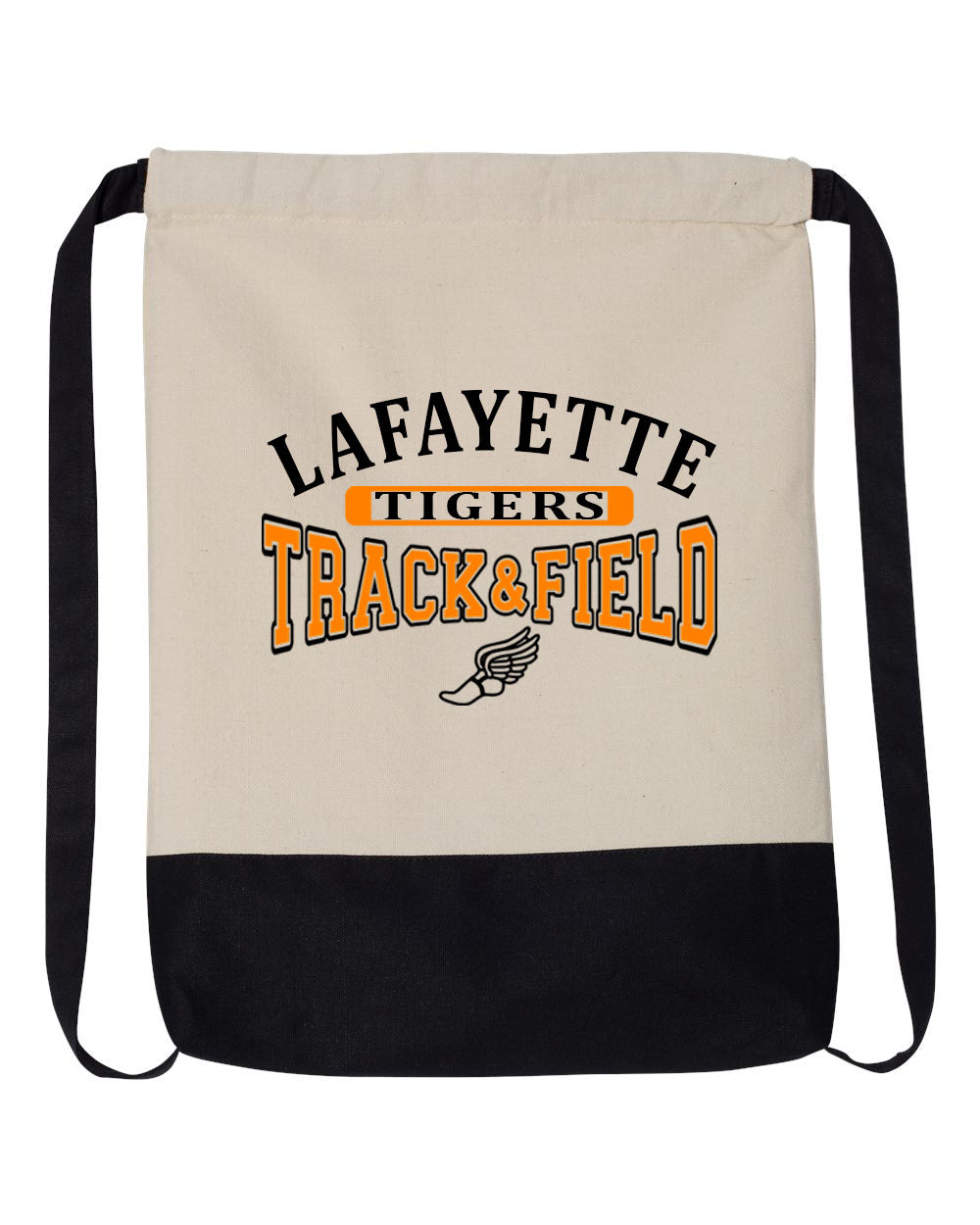 Lafayette Track Drawstring Bag Design 2