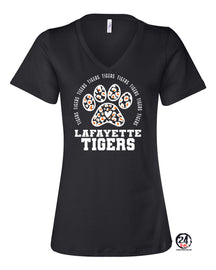 Lafayette Tigers Design 9 V-neck T-Shirt