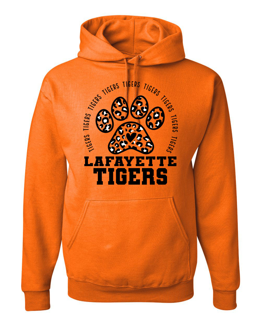 Tigers Design 9 Hooded Sweatshirt