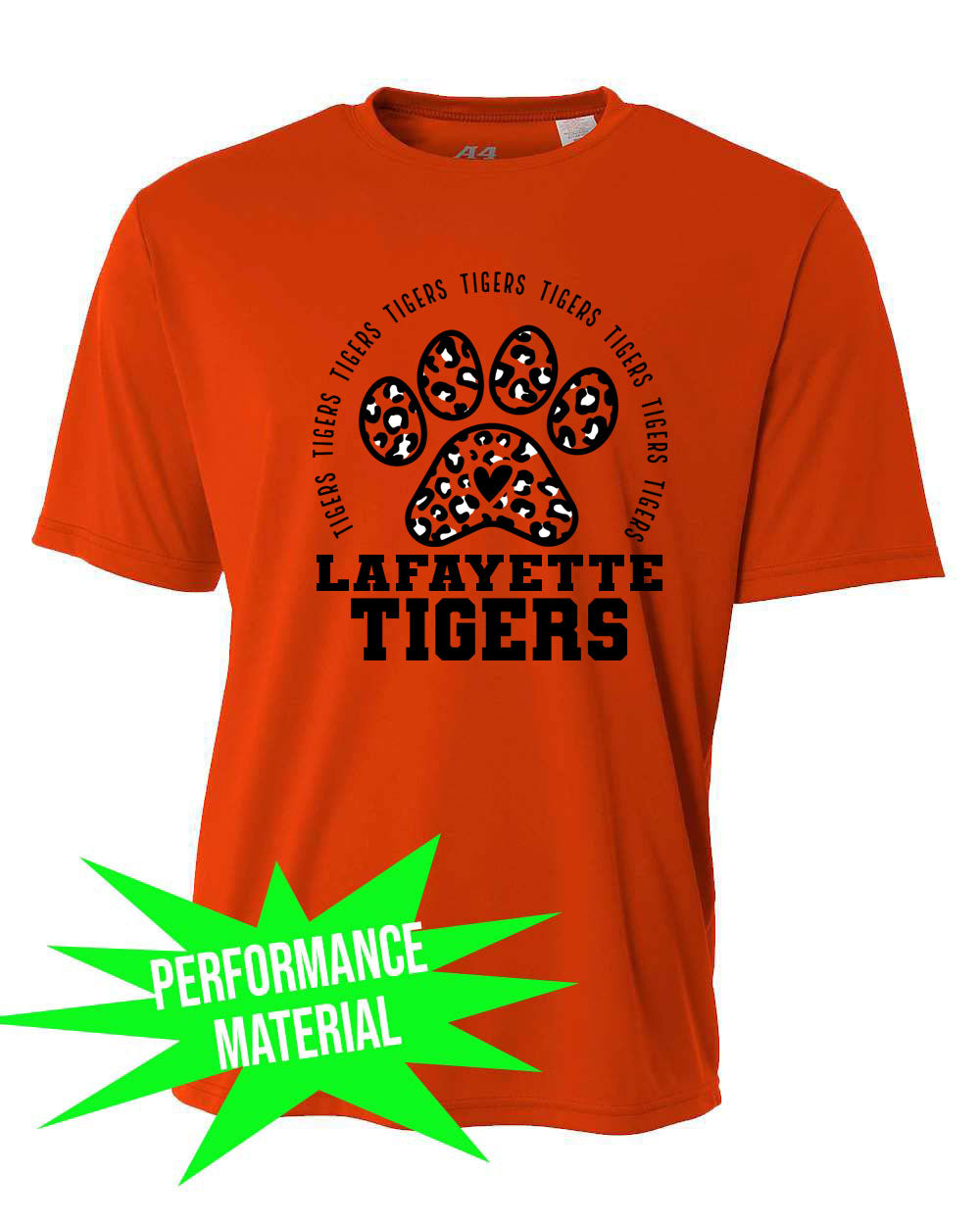 Tigers Design 9 Performance Material T-Shirt