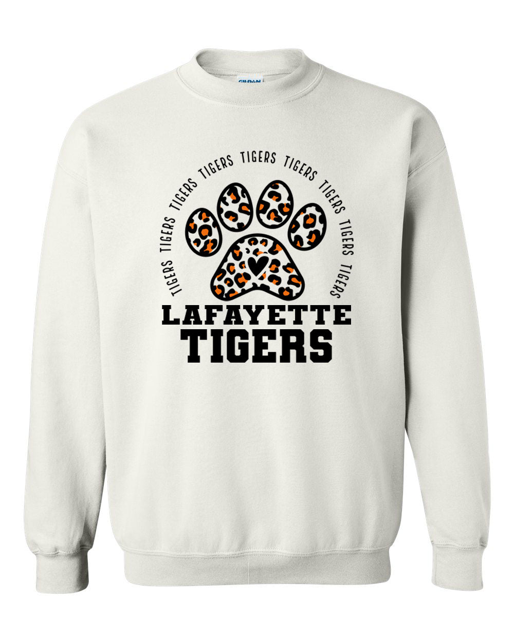 Tigers Design 9 non hooded sweatshirt