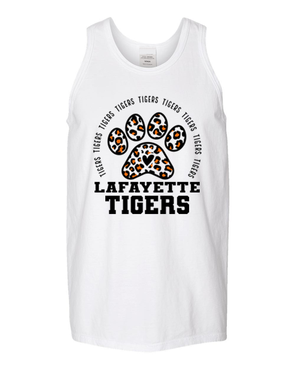 Tigers design 9 Muscle Tank Top