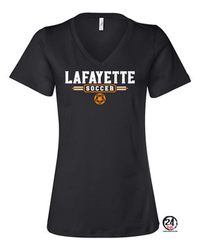 Lafayette Soccer V-neck T-Shirt Design 3