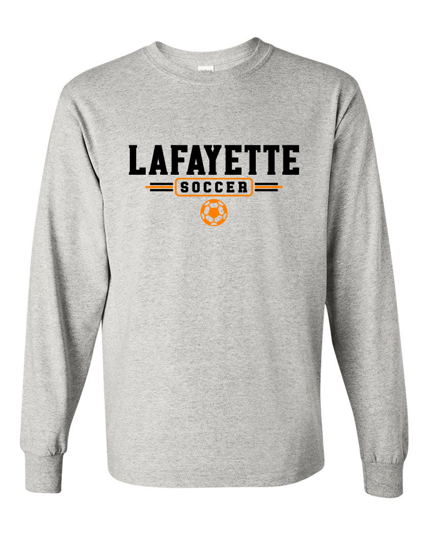 Lafayette Soccer Long Sleeve Shirt Design 3