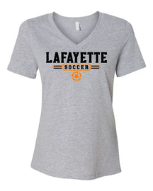 Lafayette Soccer V-neck T-Shirt Design 3