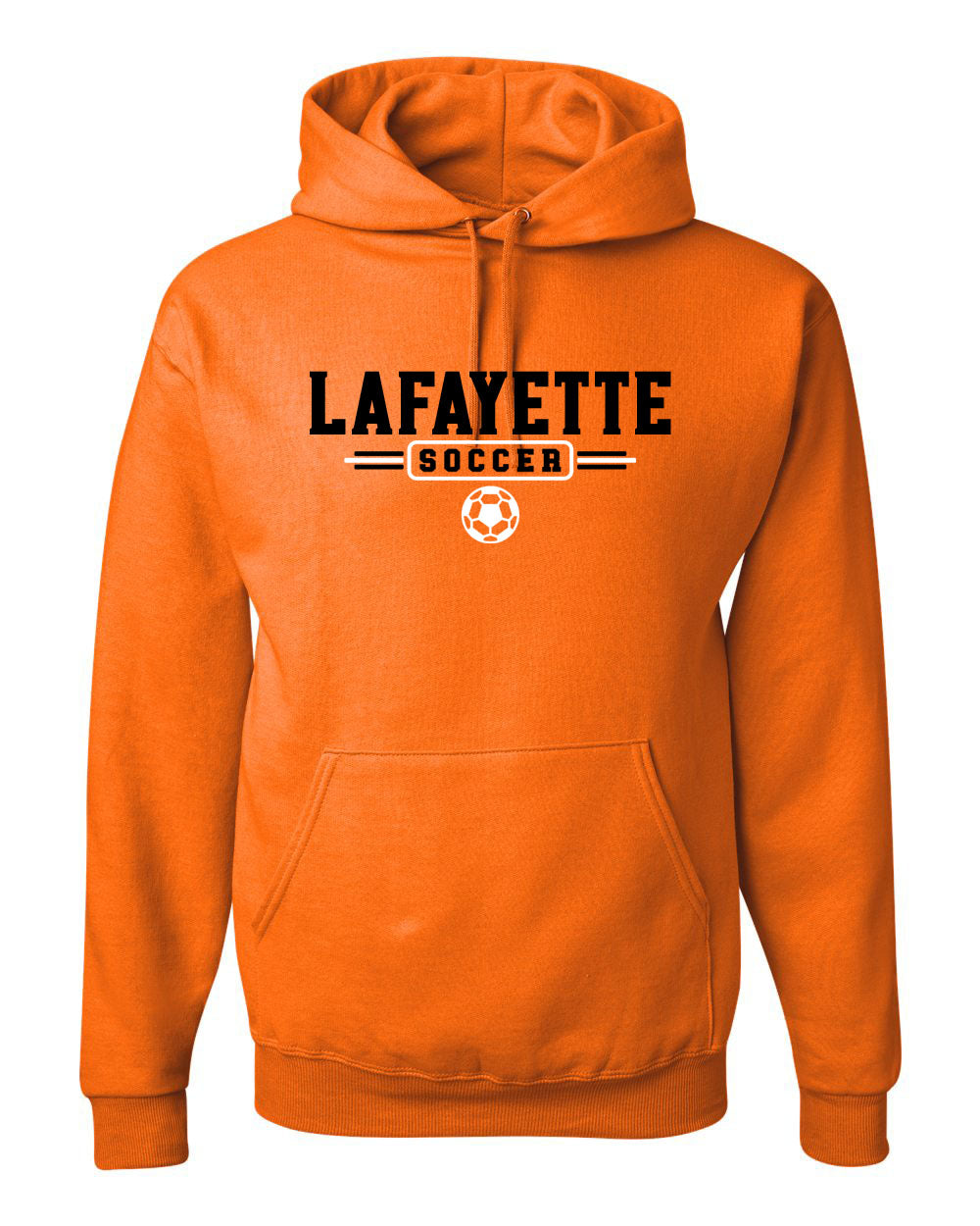 Lafayette Soccer Hooded Sweatshirt Design 3