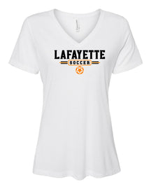 Lafayette Soccer V-neck T-Shirt Design 3