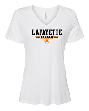 Lafayette Soccer V-neck T-Shirt Design 3