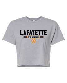 Lafayette Soccer Crop Top Design 3