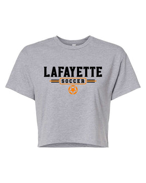 Lafayette Soccer Crop Top Design 3